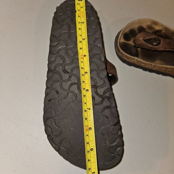 Birkenstock Gizeh T-Strap Thong Sandals Women - Golden Brown - Picture 4 of 5